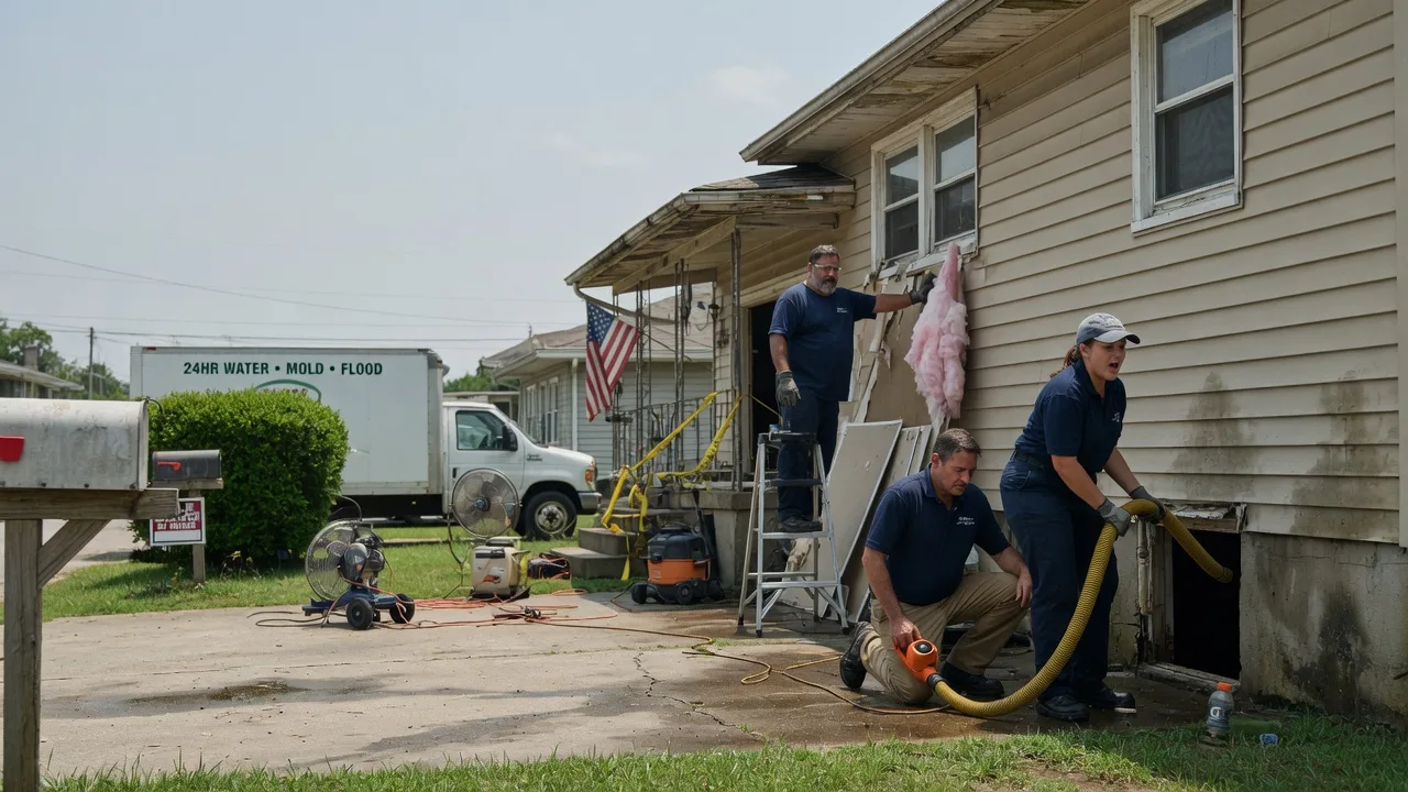 Water Damage Repair in Rogersville, PA near me